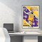Phenom Gallery Los Angeles Lakers 2020 NBA Champions LeBron James 18" x 24" Deluxe Framed Serigraph
